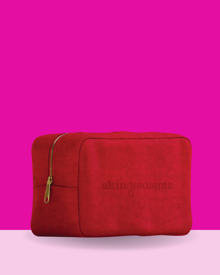Luxury Red Vanity Bag