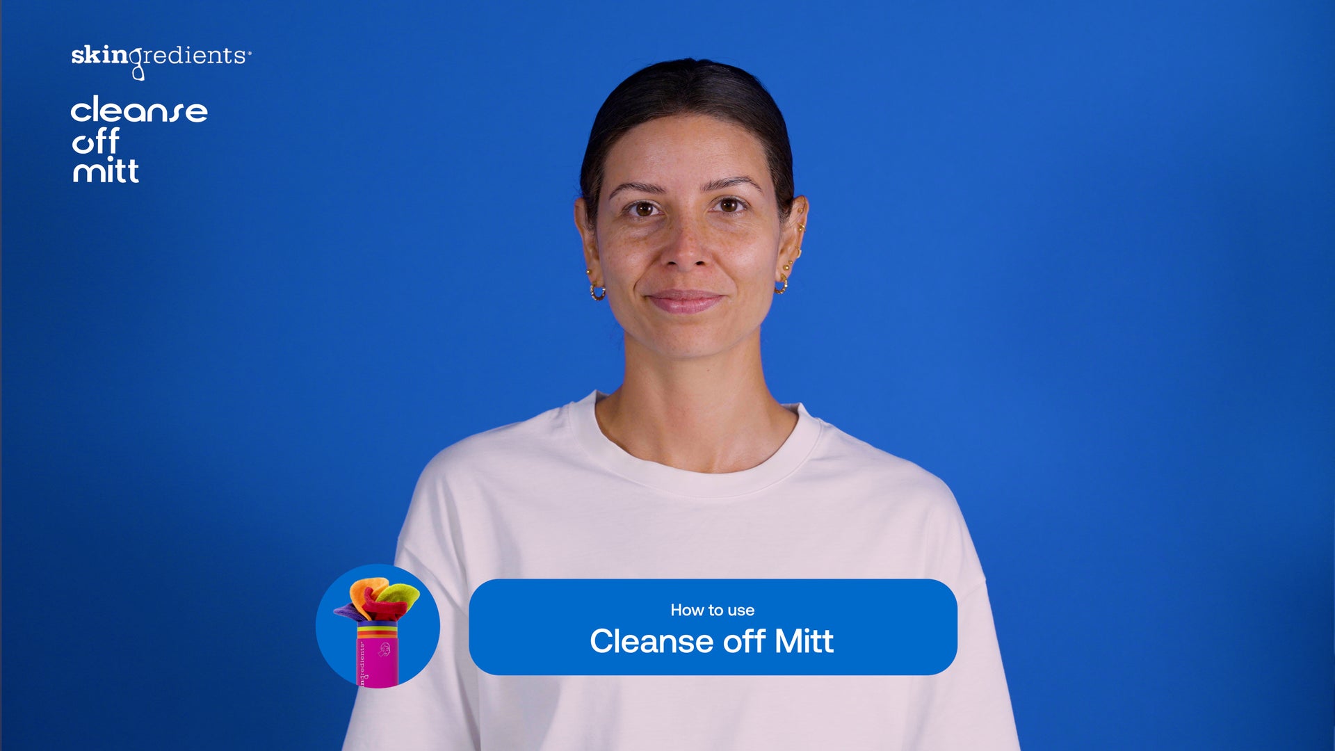 Load video: &lt;meta charset=&quot;utf-8&quot;&gt;&lt;meta charset=&quot;utf-8&quot;&gt;
&lt;div&gt;
&lt;meta charset=&quot;utf-8&quot;&gt;
&lt;p data-mce-fragment=&quot;1&quot;&gt;The Cleanse Off Mitt quickly removes all makeup naturally – including mascara. Just add water, gently swipe the mitt across your face and watch as all traces of makeup disappear.&lt;br&gt;&lt;/p&gt;
&lt;/div&gt;
&lt;p&gt;It is ideal as your pre-cleanse option before your active cleanser (as part of a double cleanse).&lt;/p&gt;
&lt;p&gt;Place your hand into the Mitt, just add warm water and remove all makeup/pollution etc from the face. Follow with your active cleanser.&lt;/p&gt;
&lt;p&gt;&lt;strong&gt;Features: &lt;/strong&gt;&lt;/p&gt;
&lt;ul&gt;
&lt;li&gt;Reusable &lt;/li&gt;
&lt;li&gt;Suitable for all skin types (even very sensitive skin)&lt;/li&gt;
&lt;li&gt;Perfect for all ages and genders &lt;/li&gt;
&lt;li&gt;Ideal for travel, festivals &amp; gym-goers &lt;/li&gt;
&lt;/ul&gt;
&lt;p&gt;Cleanse Off Mitt is Irish and created by The Skin Nerd - wehoo! &lt;/p&gt;
&lt;p&gt;Remember it is advisable to change your Cleanse Off Mitt every three months and to hand-wash directly after every use using bacterial soap. We recommend that you pop it into the washing machine, inside out, once a week at 60˚ celsius.&lt;/p&gt;
&lt;p&gt;You can follow Cleanse Off Mitt on&lt;span&gt; &lt;/span&gt;&lt;a href=&quot;https://www.facebook.com/thecleanseoffmitt/&quot; title=&quot;cleanse off mitt facebook&quot; target=&quot;_blank&quot;&gt;Facebook&lt;/a&gt;,&lt;span&gt; &lt;/span&gt;&lt;a href=&quot;https://www.instagram.com/cleanseoffmitt/&quot; title=&quot;cleanse off mitt instagram&quot; target=&quot;_blank&quot;&gt;Instagram&lt;/a&gt; and&lt;span&gt; &lt;/span&gt;&lt;a href=&quot;https://twitter.com/cleanseoffmitt&quot; title=&quot;cleanse off mitt twitter&quot; target=&quot;_blank&quot;&gt;Twitter&lt;/a&gt;&lt;span&gt; &lt;/span&gt;for more COM-related advice - feel free to use the hashtag&lt;span&gt; &lt;/span&gt;&lt;strong&gt;#COMvert&lt;/strong&gt;&lt;span&gt; &lt;/span&gt;or&lt;span&gt; &lt;/span&gt;&lt;strong&gt;#CleanseOffMitt&lt;/strong&gt;&lt;span&gt; &lt;/span&gt;to show us your best COM selfies! &lt;/p&gt;
&lt;p&gt; &lt;/p&gt;
&lt;p&gt;Note: we will donate profits from a maximum of 7 pink Cleanse Off Mitts per order.&lt;/p&gt;&lt;p&gt;&lt;/p&gt;